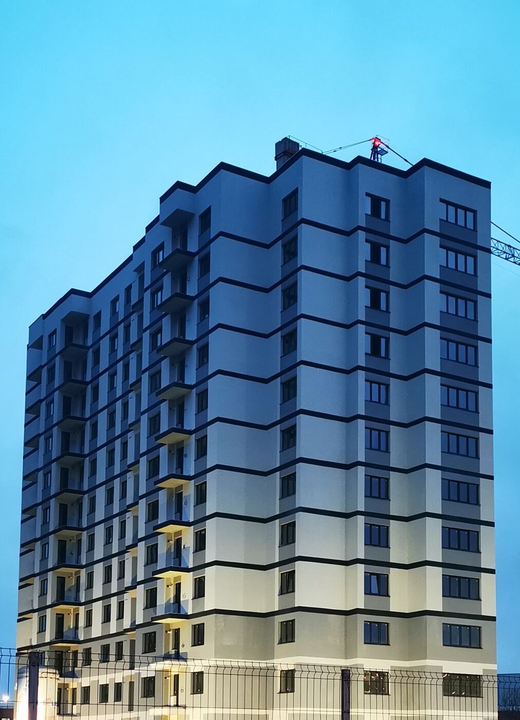 Bloc cu fațadă termoizolată